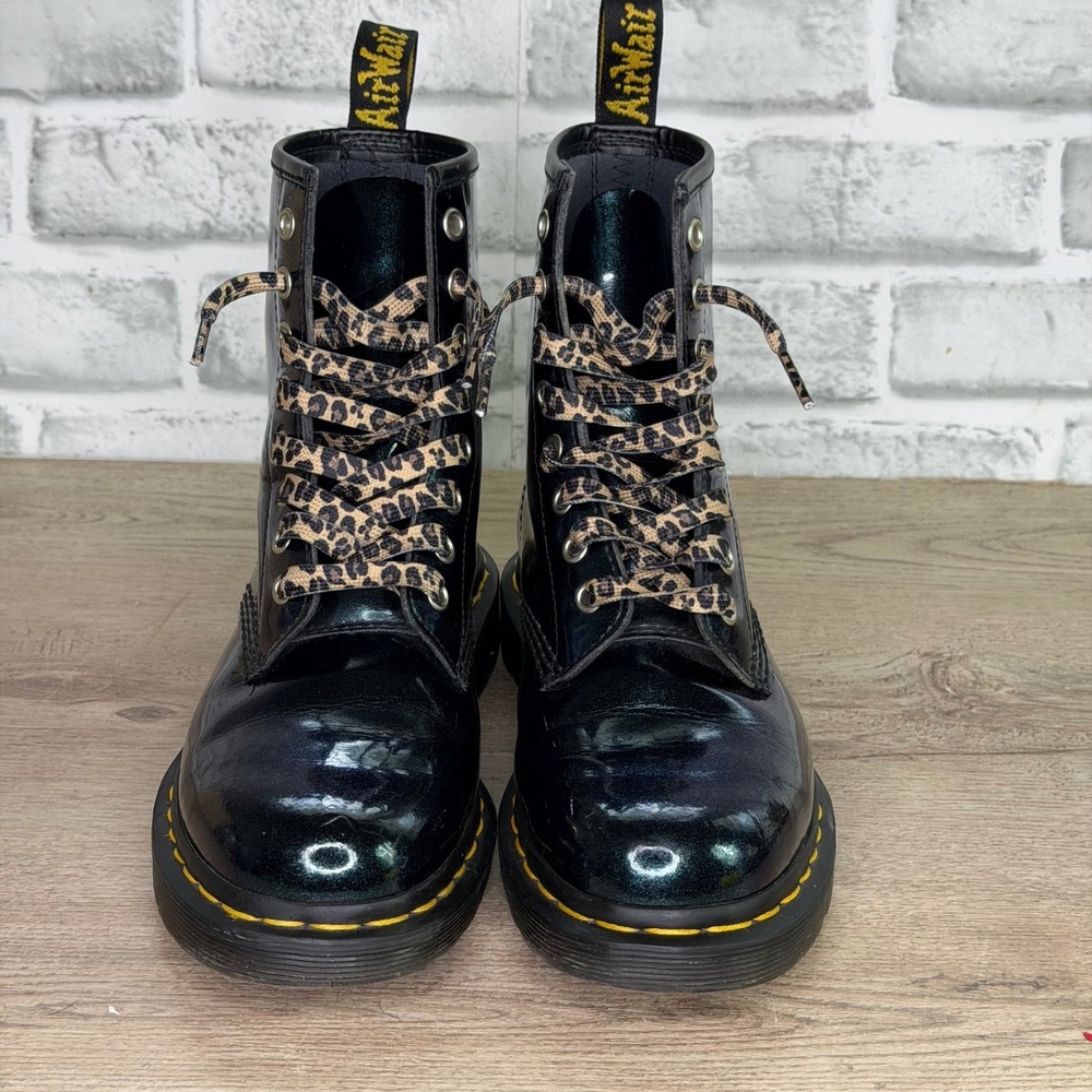 Dr. Martens 1460 Sparkle Metallic Lace Up Boot 6 - Picture 3 of 7